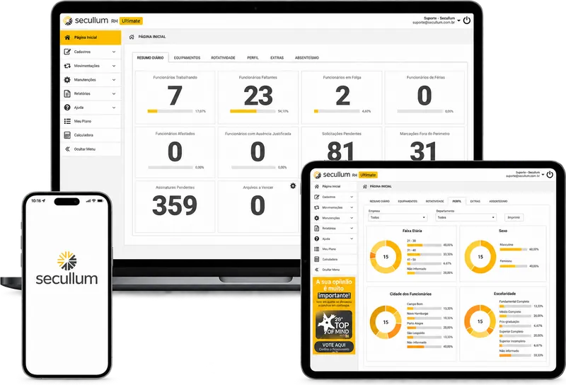 Secullum RH — Sistemas e Softwares